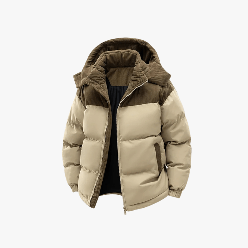 Murphy Mode | Puffer Jacket Men with Hood
