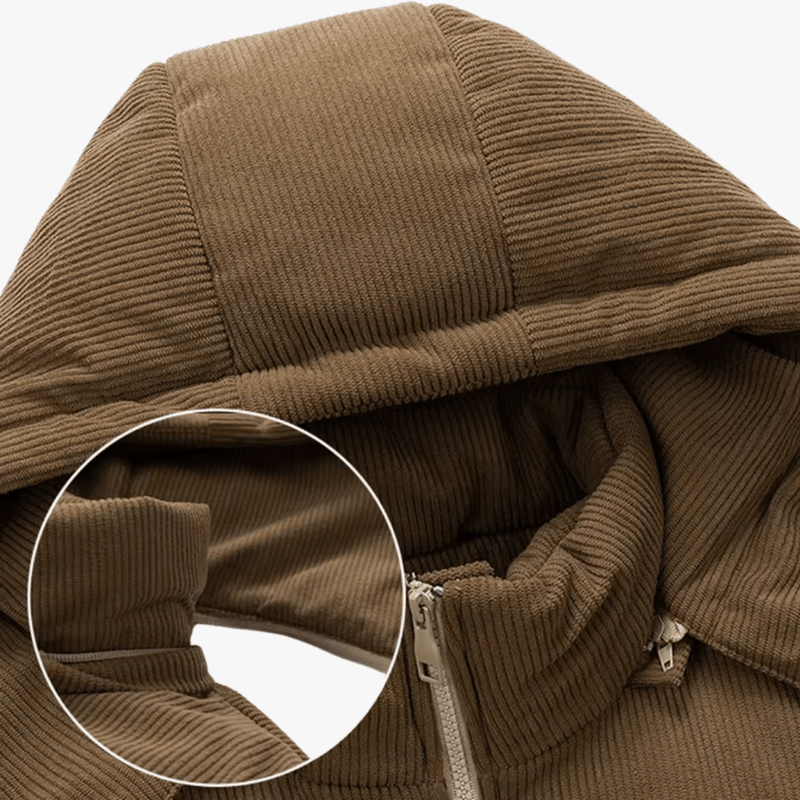 Murphy Mode | Puffer Jacket Men with Hood