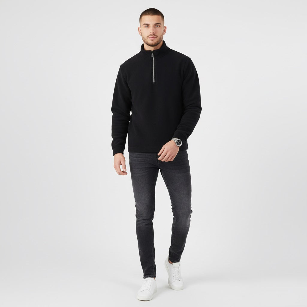Murphy Mode | Casual Half Zip Sweatsheart Men