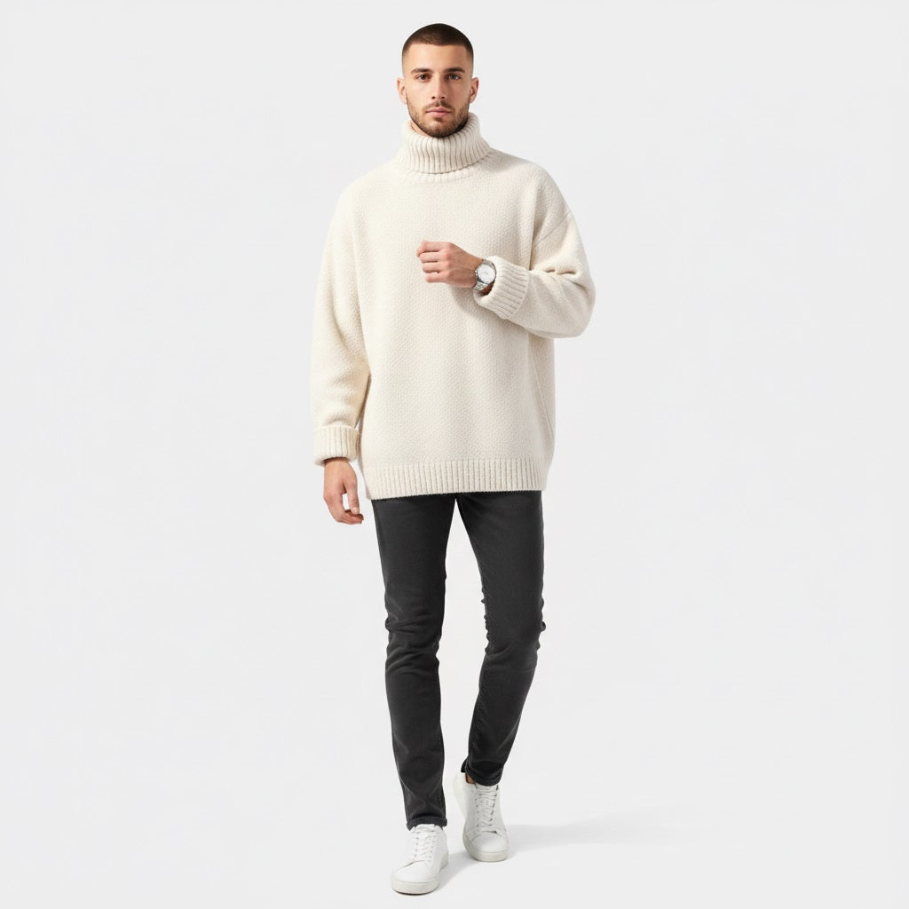 Murphy Mode | Casual Turtleneck Men Sweater