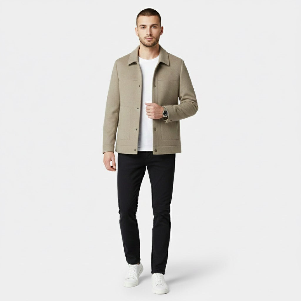Murphy Mode | Collar Wool Jacket Men