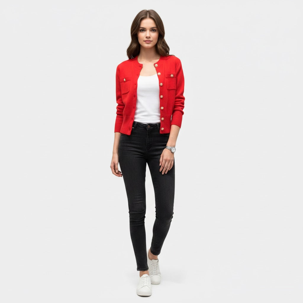 Murphy Mode | Long Sleeve Knit Cardigan Women