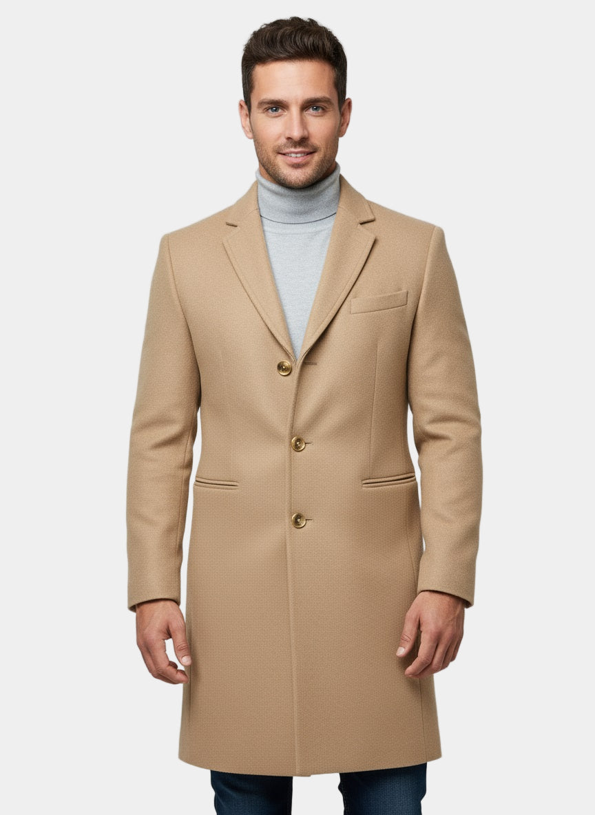 Murphy Mode | Men’s Classic Wool Overcoat