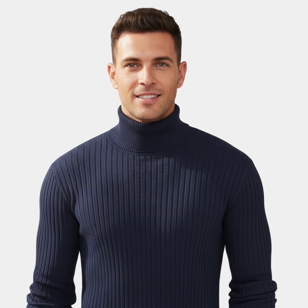 Murphy Mode | Men’s Slim Fit Turtleneck Sweater