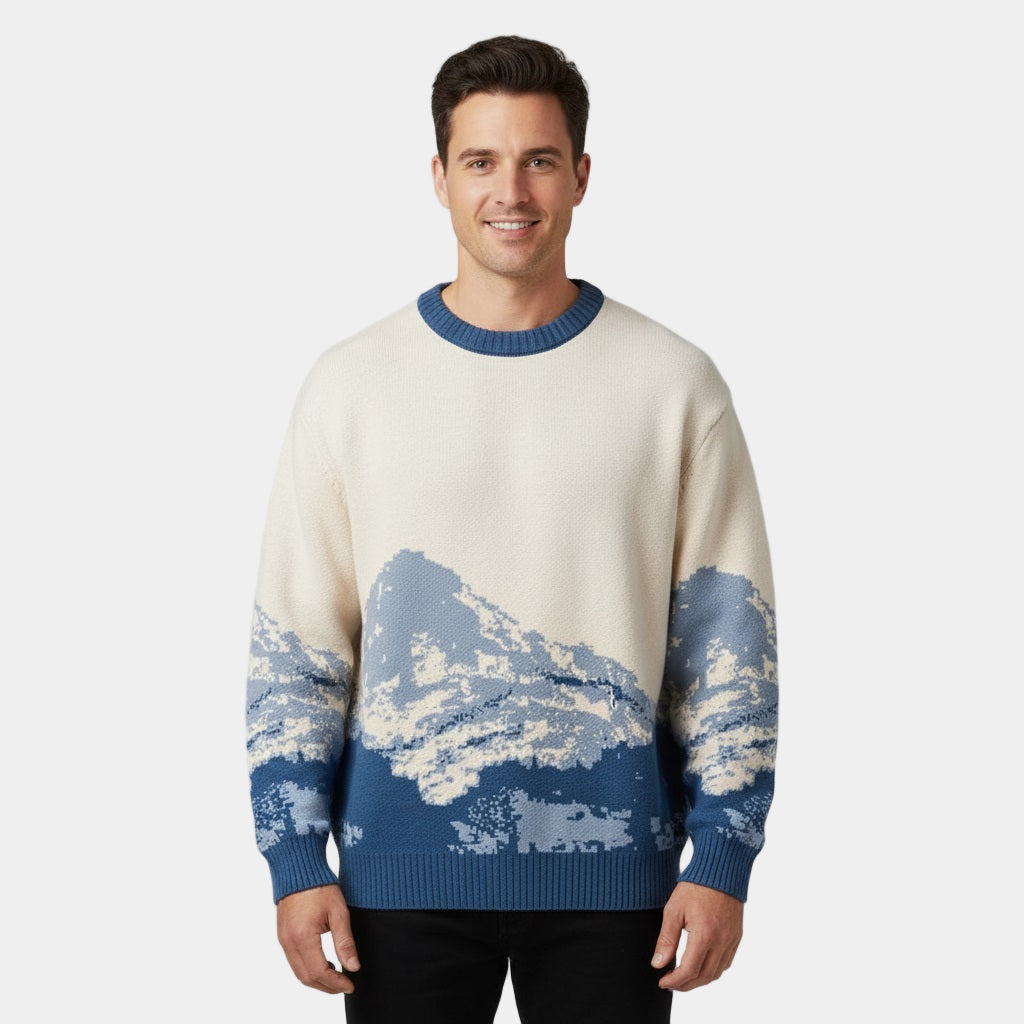 Murphy Mode | Men’s Snow Mountain Jacquard Sweater