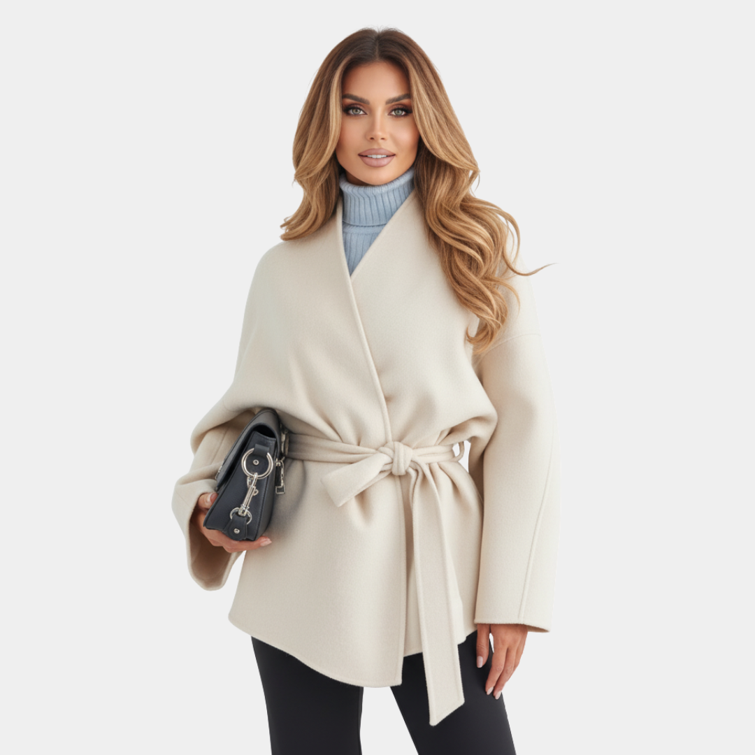 Murphy Mode | Women’s Loose Long Sleeve Wrap Coat