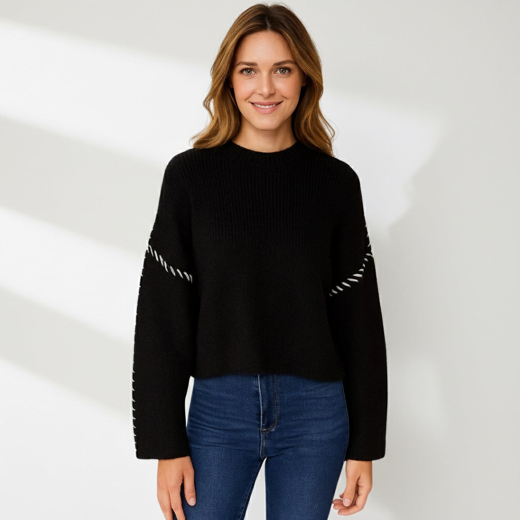 Murphy Mode | Women’s Patchwork Casual Sweater