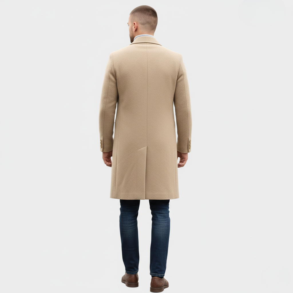 Murphy Mode | Men’s British Style Woolen Trench Coat