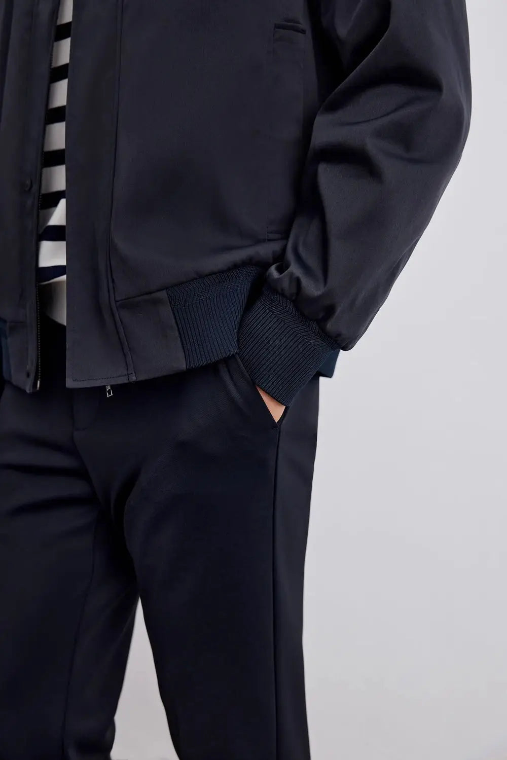 Murphy Mode | Men’s Collar Jacket with Zipper