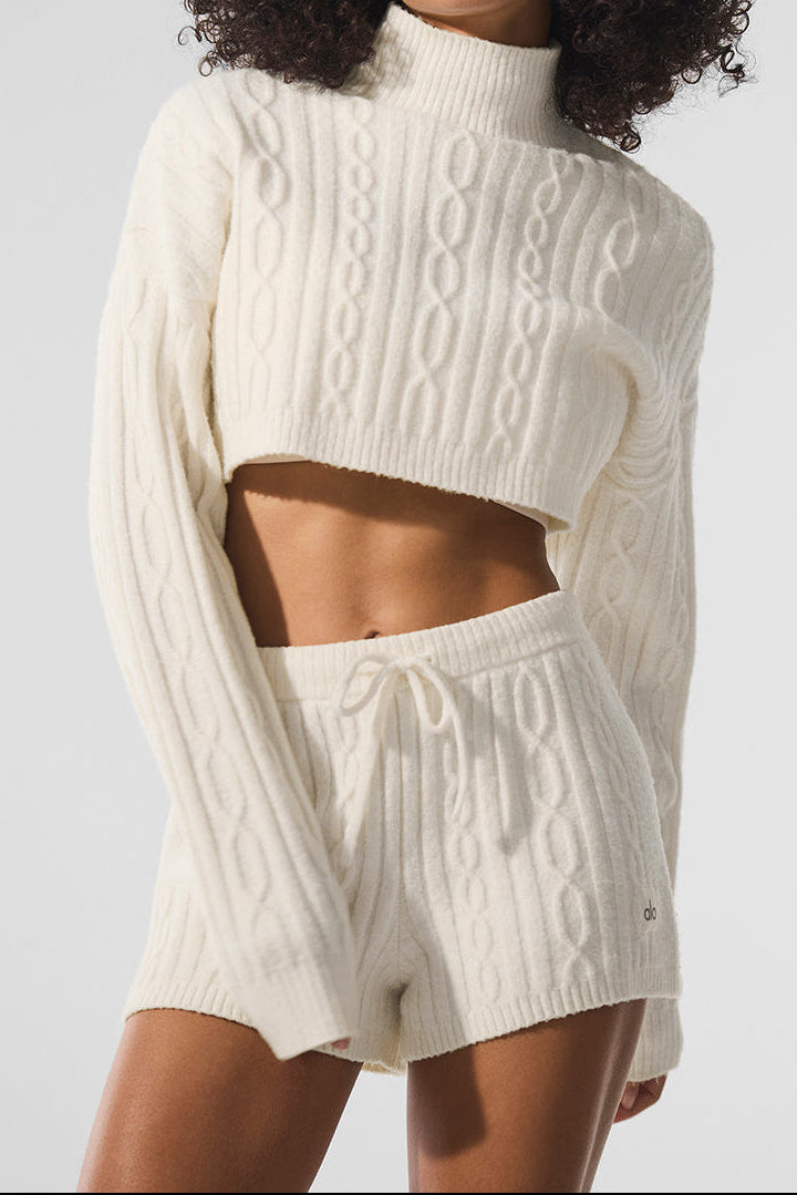 Murphy Mode | Women’s Knit Wool Long Sleeve Sweater set