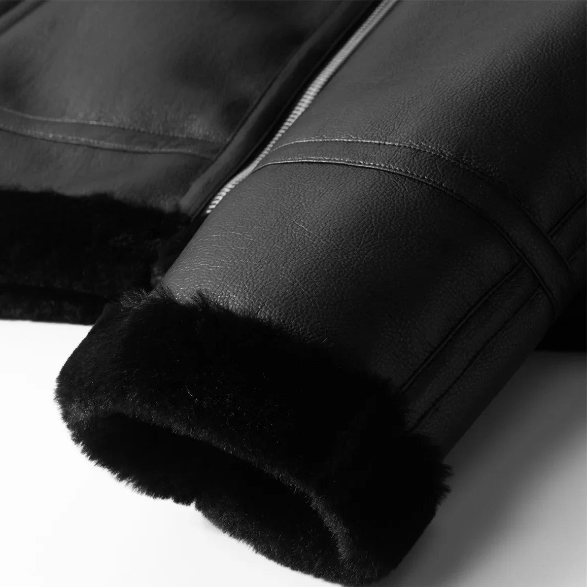 Murphy Mode Studio | Leather Aviator Jacket Men