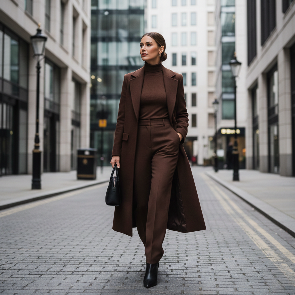 Chocolate Brown: The Sophisticated Colour Defining UK Winter Fashion' 26