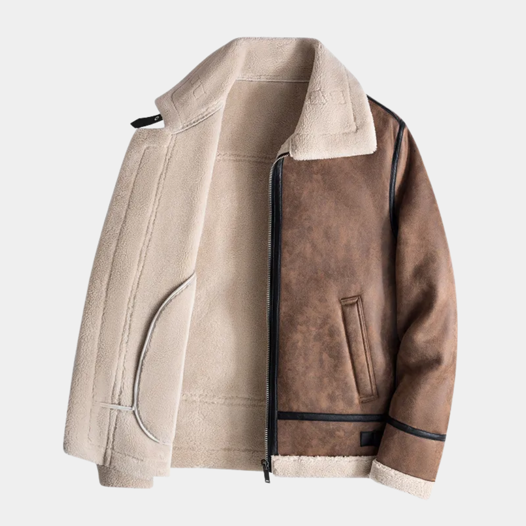 Murphy Mode Studio | Leather Aviator Jacket Men