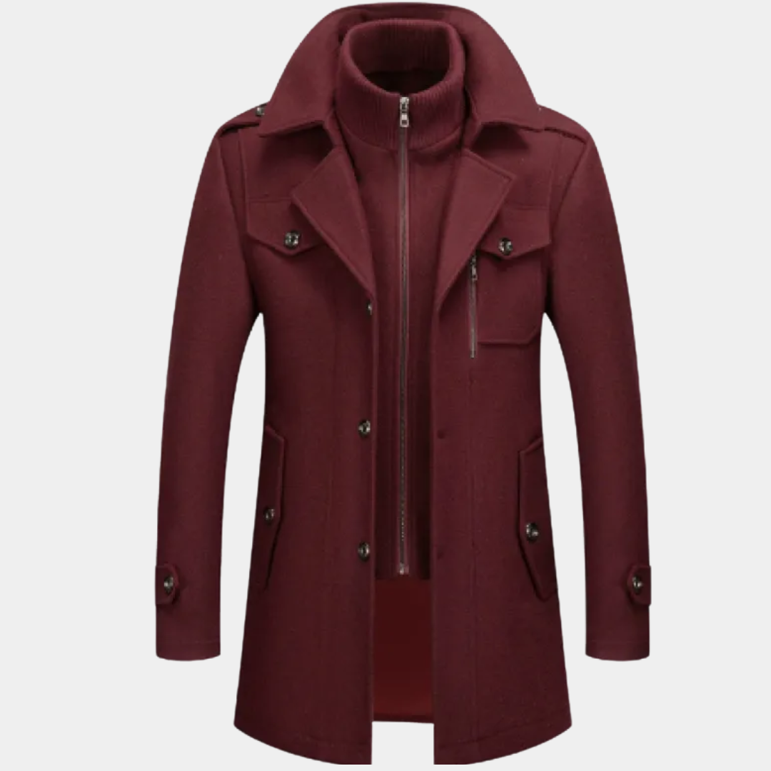 Murphy Mode | Men’s Wool Blend Coat Jacket