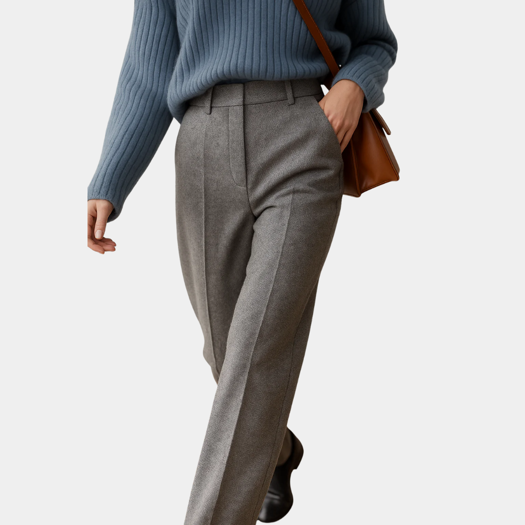 Murphy Mode | Women’s Slim Straight Casual Trousers