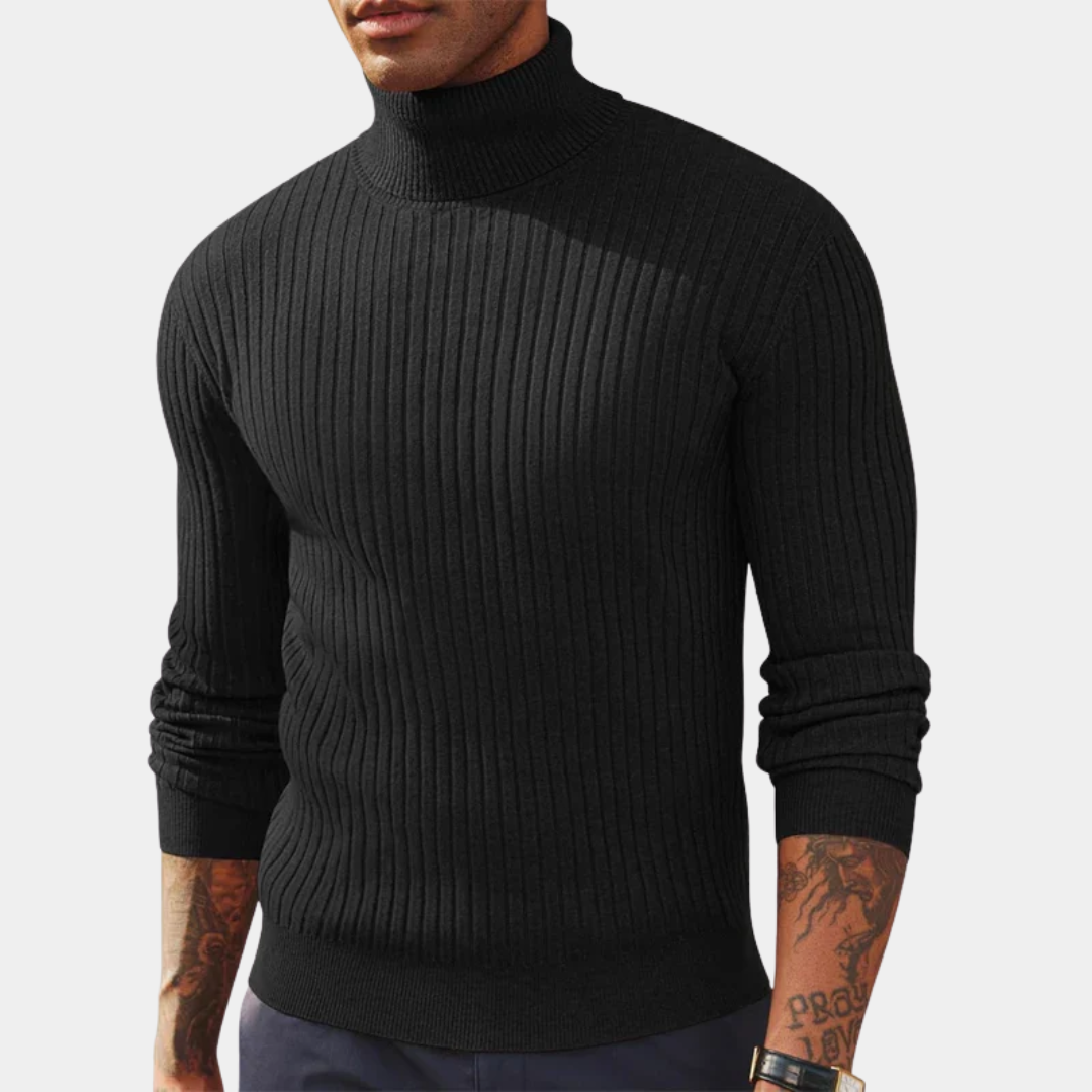 Murphy Mode | Men’s Slim Fit Turtleneck Sweater