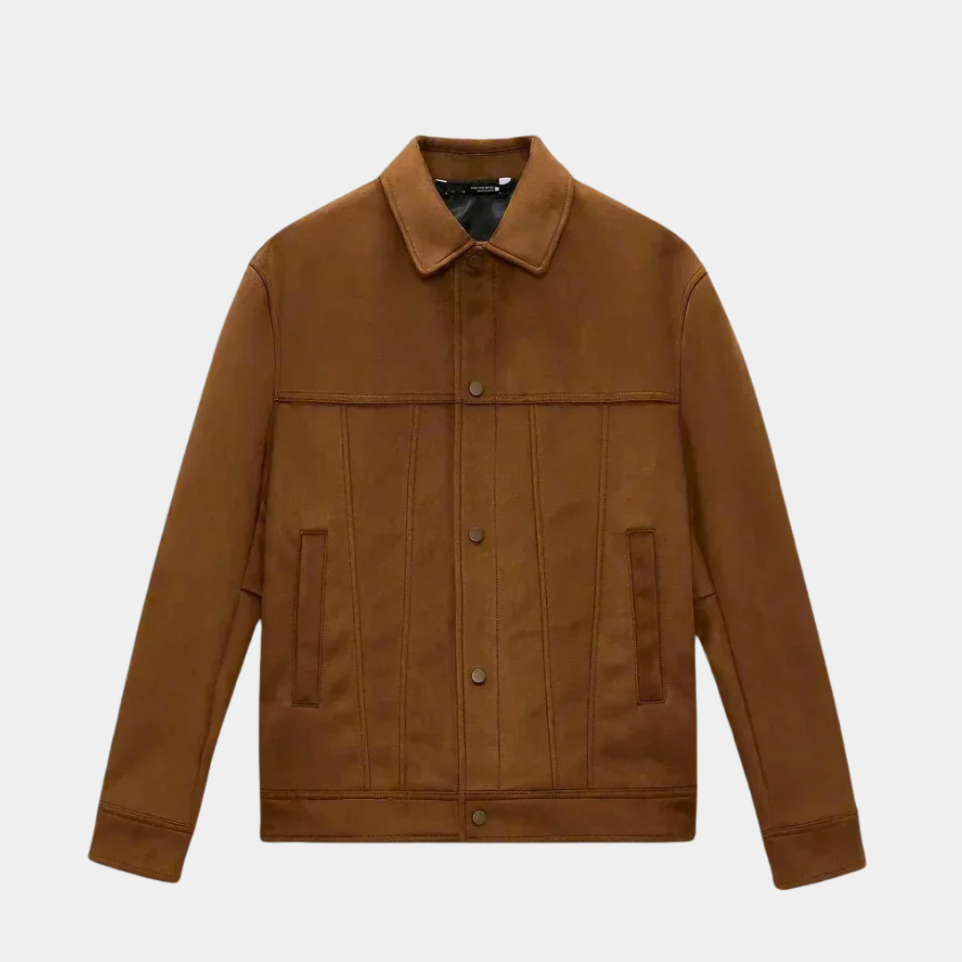 Murphy Mode | Men’s Short Suede Jacket