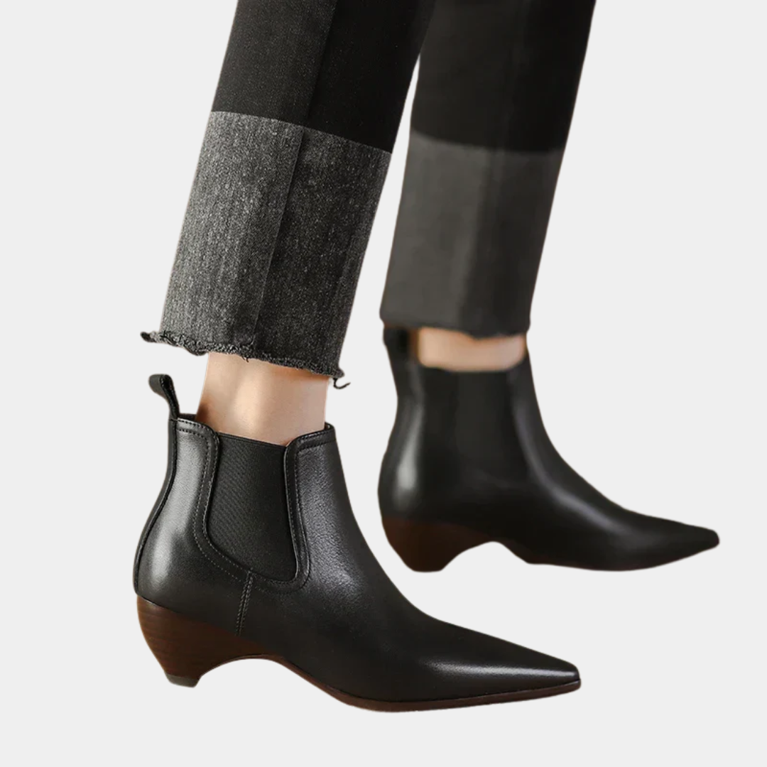 Murphy Mode | Women’s Solid Color Warm Short Boots