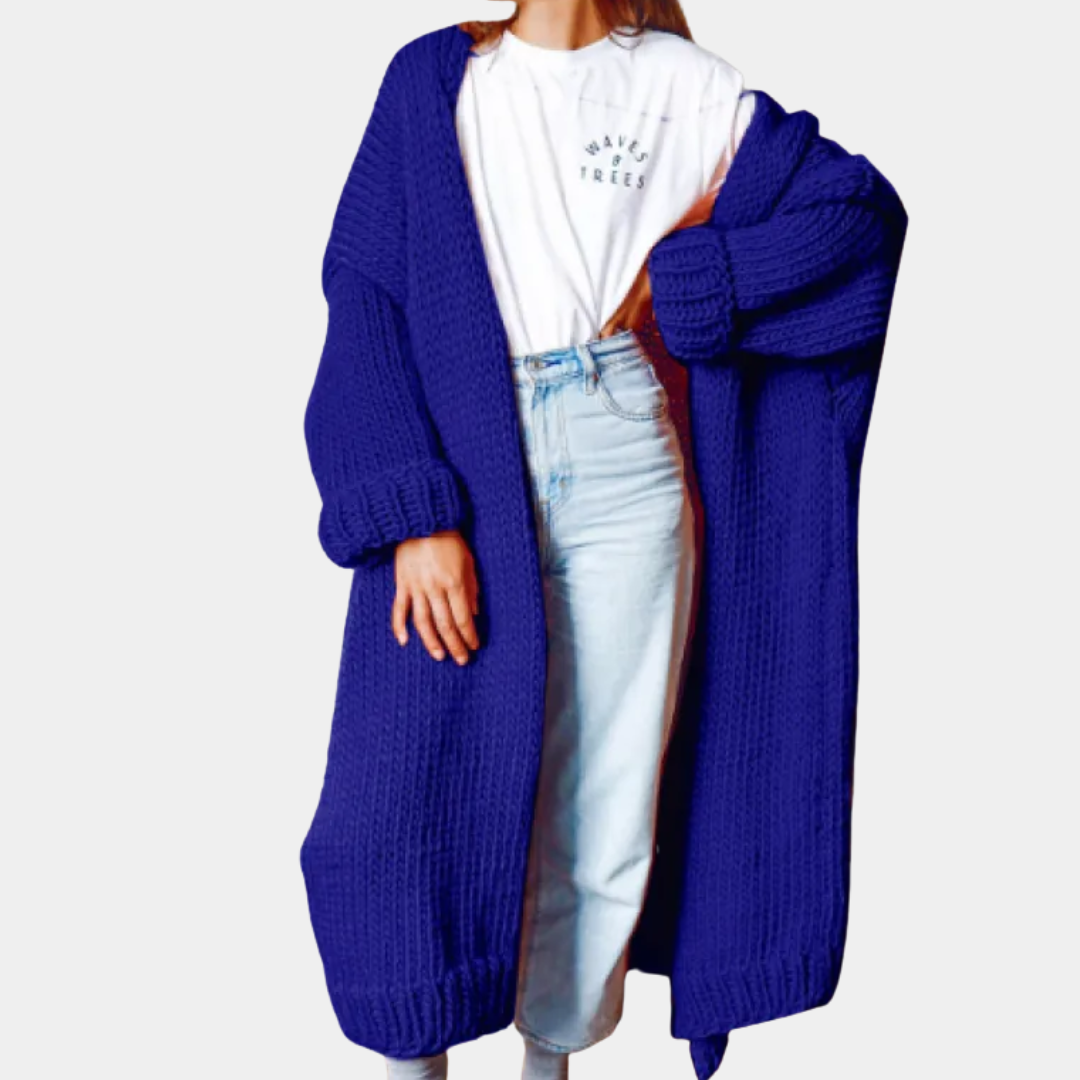 Murphy Mode | Women’s Long Loose Knit Cardigan