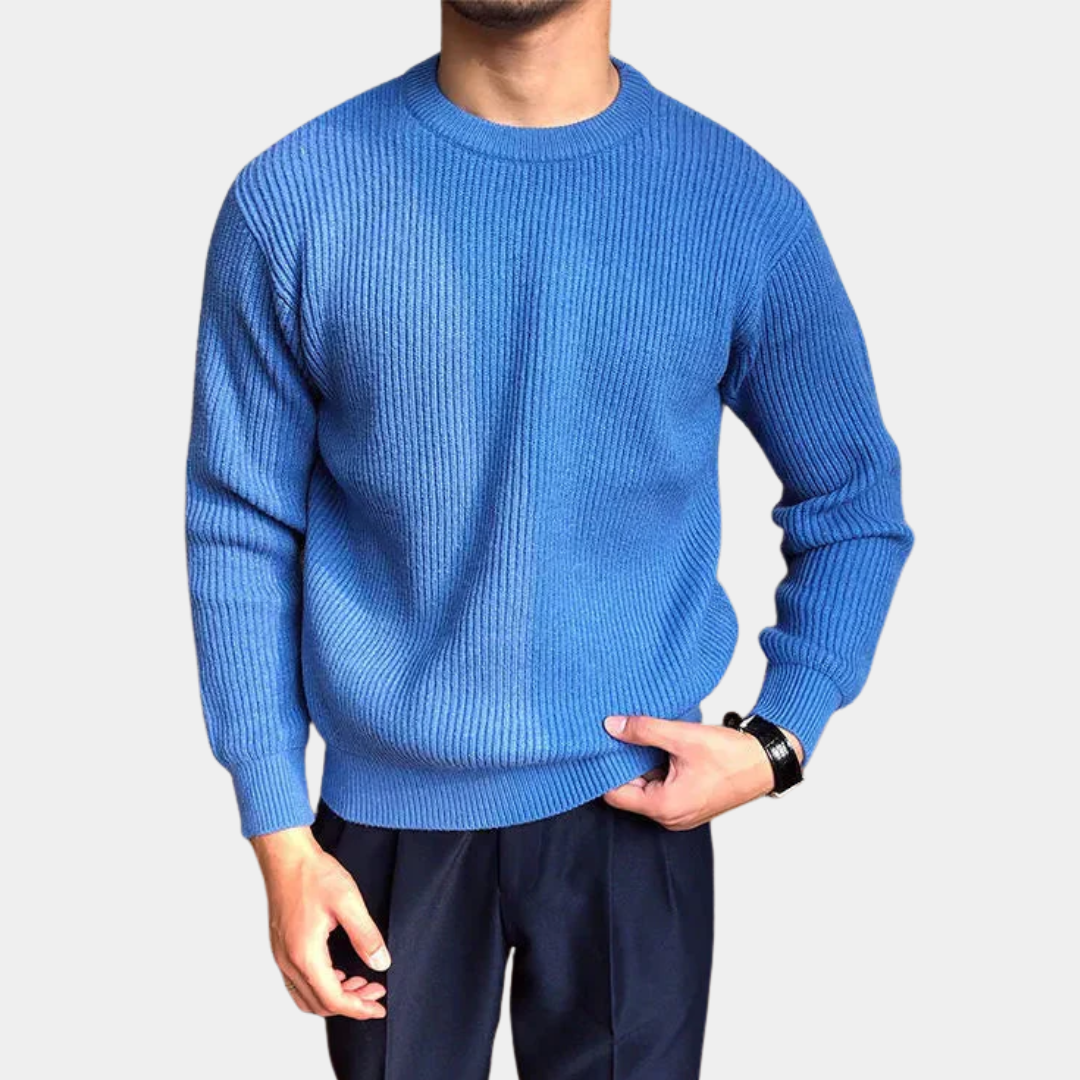 Murphy Mode | Men’s Knitted Round Neck Sweater