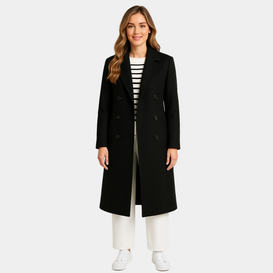 Murphy Mode | Women’s Long Wool Blend Overcoat