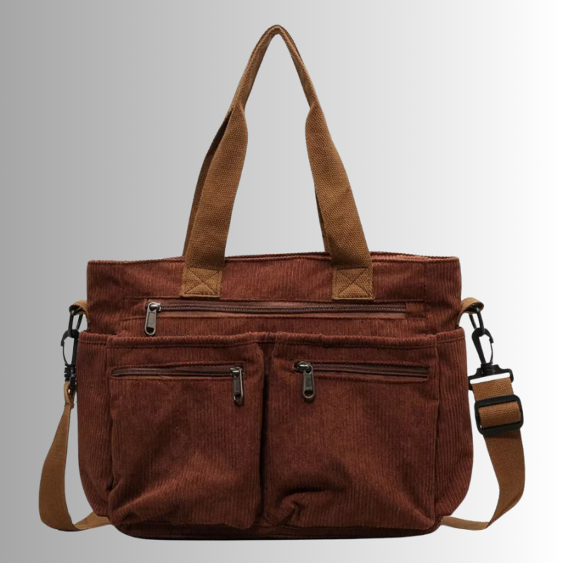 Murphy Mode | Casual Corduroy Shoulder Bag for Women