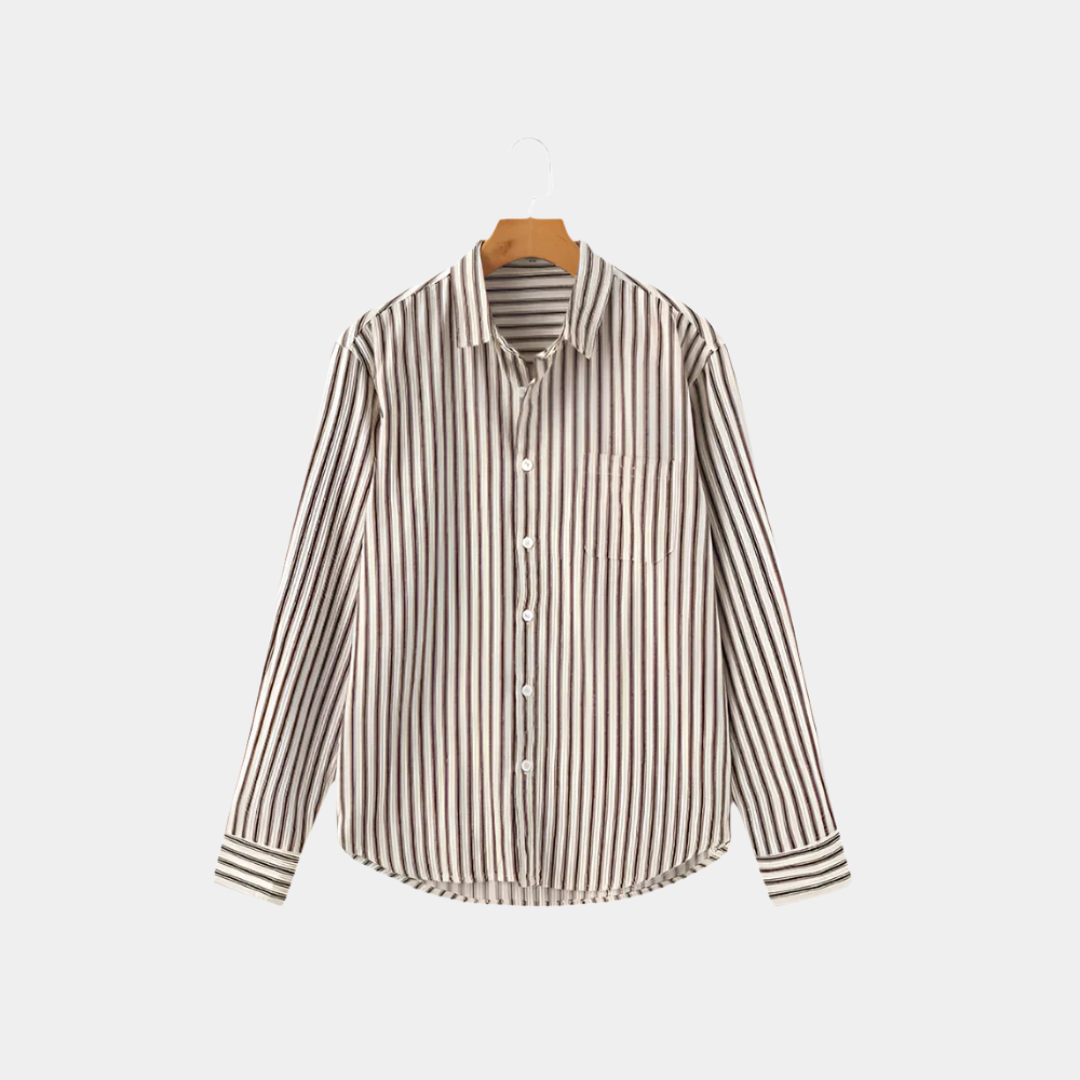 Murphy Mode | Men’s Vertical Stripe Shirt