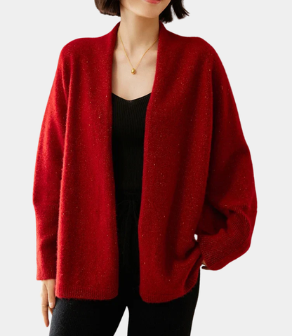 Murphy Mode | Women’s 100% Cashmere Shawl Sweater