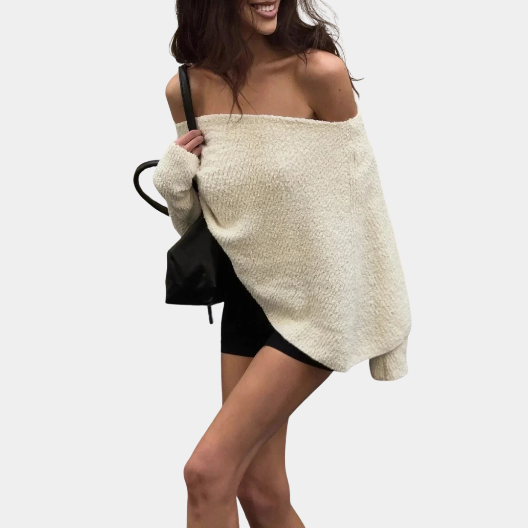 Murphy Mode | Off-Shoulder Sweater for Women