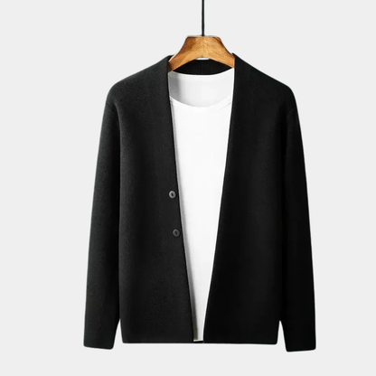 Murphy Mode | Men’s Casual Wool Sweater Double Button Cardigan Coat