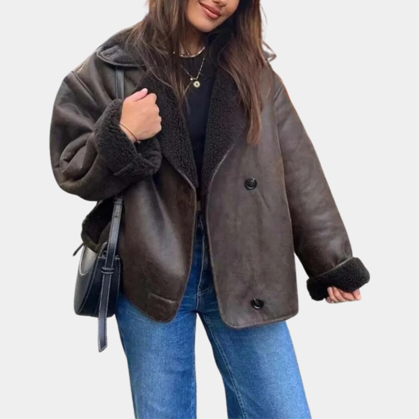 Murphy Mode | Women’s Loose Leather Jacket