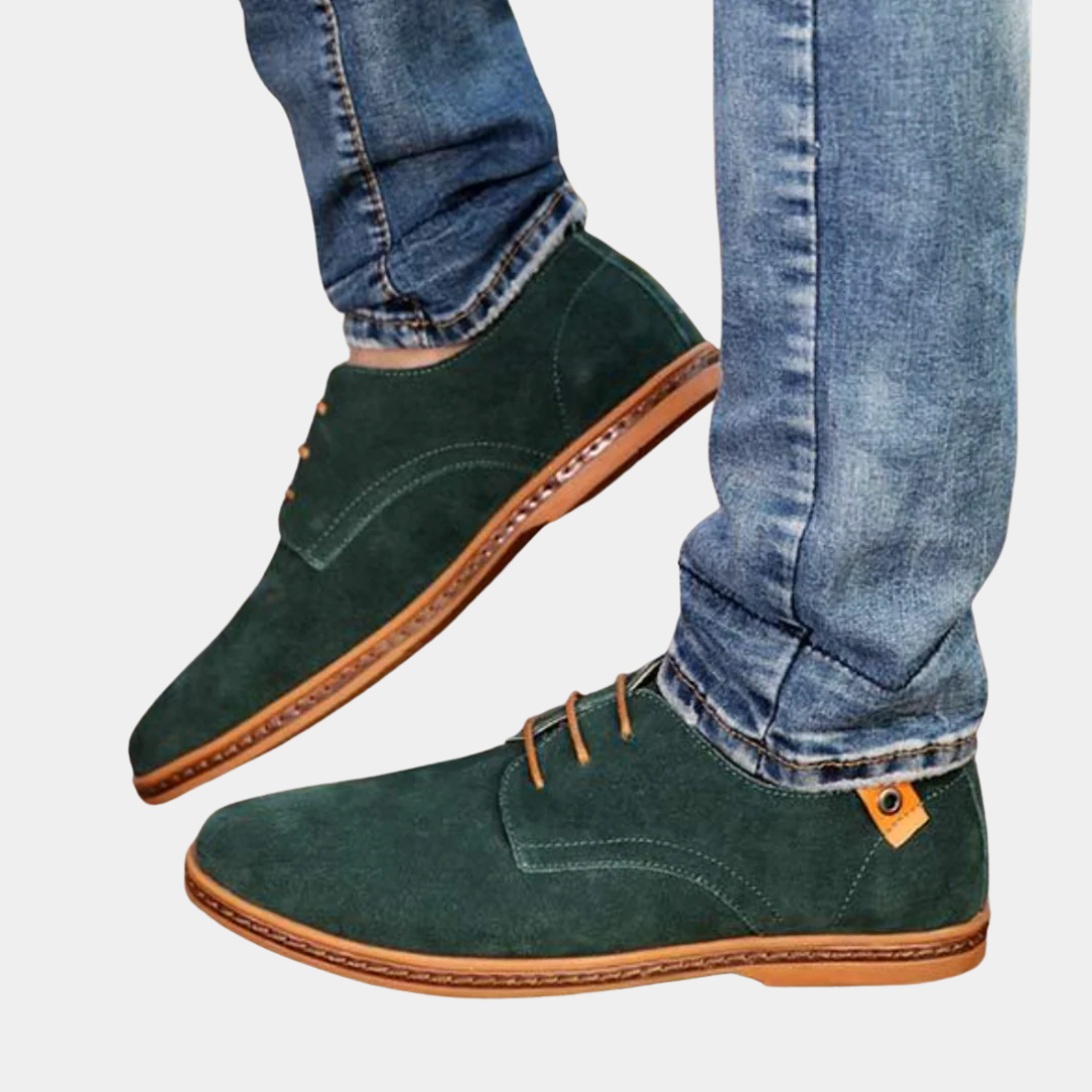 Murphy Mode | Men’s Casual Suede Lace-Up Shoes