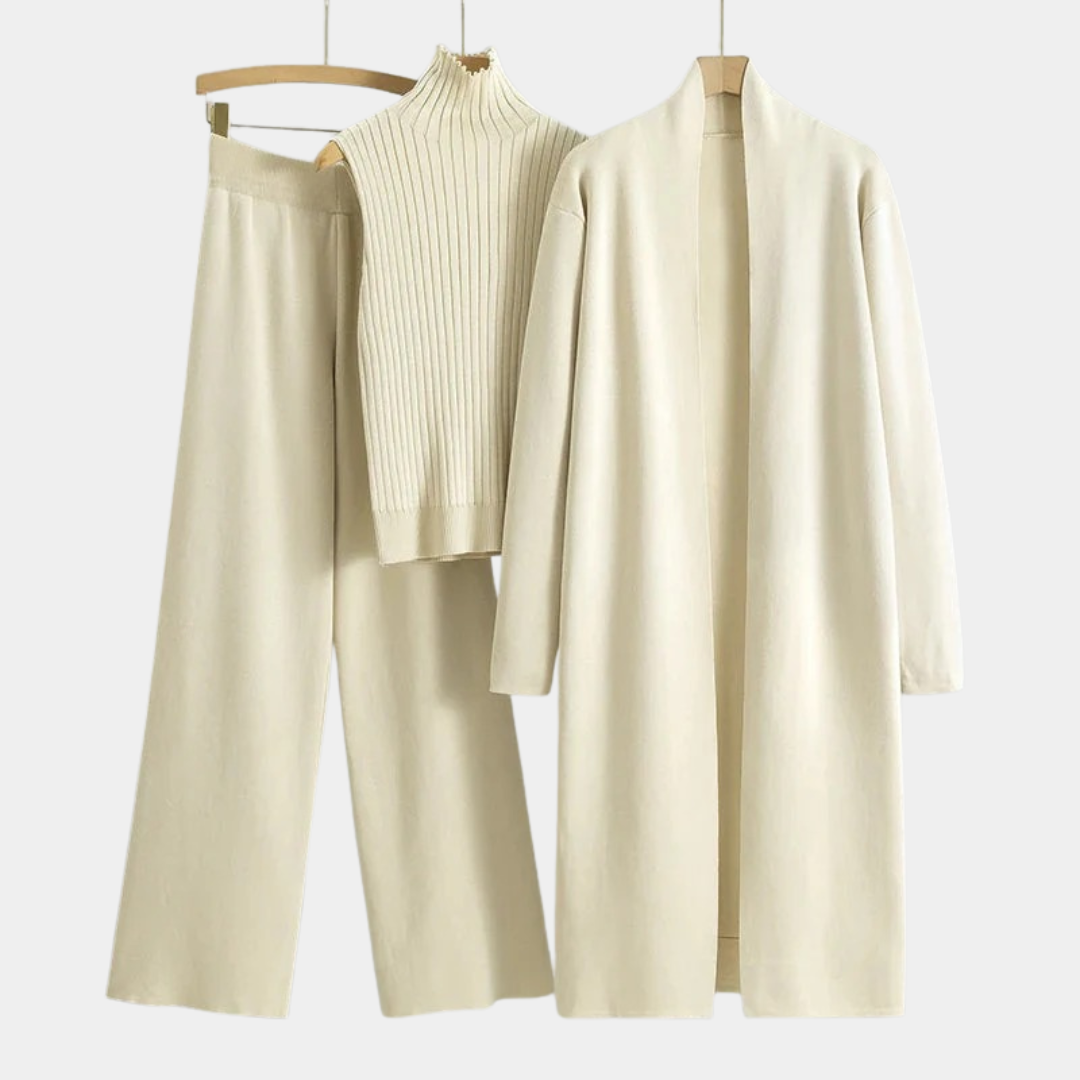 Murphy Mode | Women’s Long Cardigan 3-Piece Suit