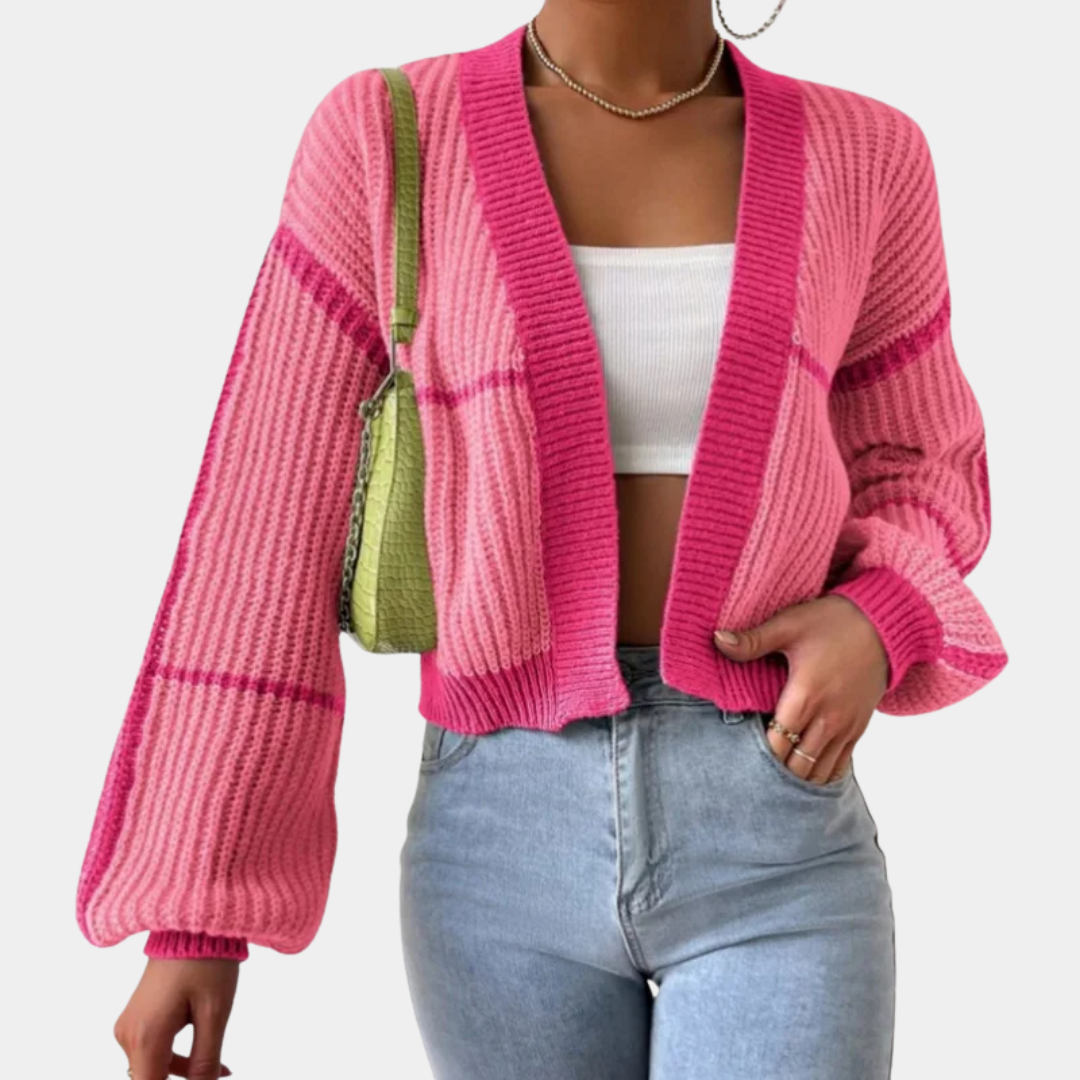 Murphy Mode | Women’s Striped Loose Cardigan