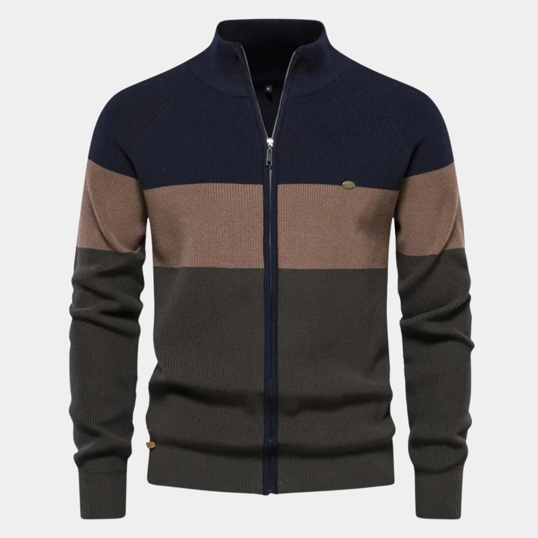 Murphy Mode | Men’s Cotton Zipper Sweater