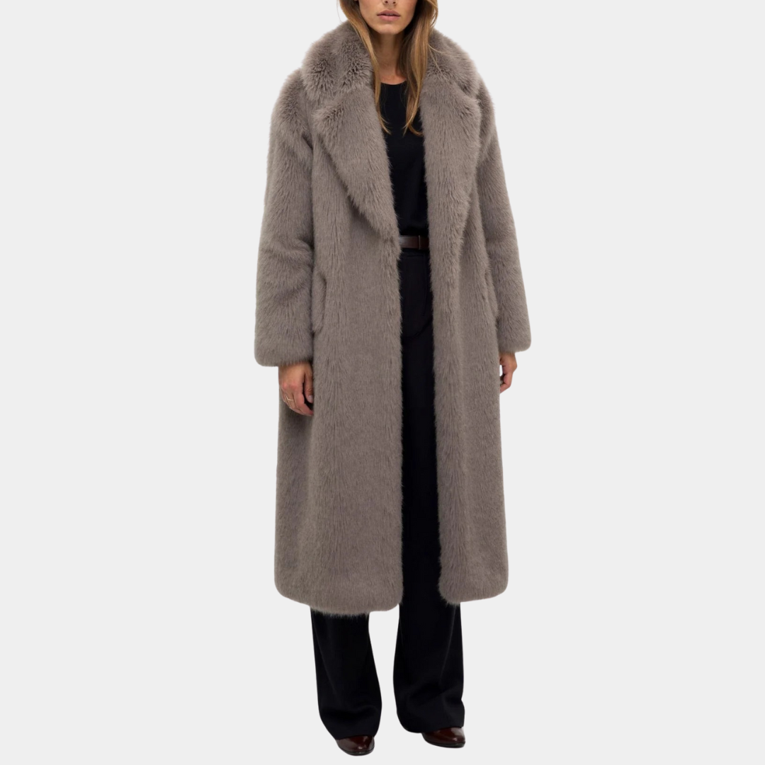 Murphy Mode Studio | Long Faux Fur Jacket Women