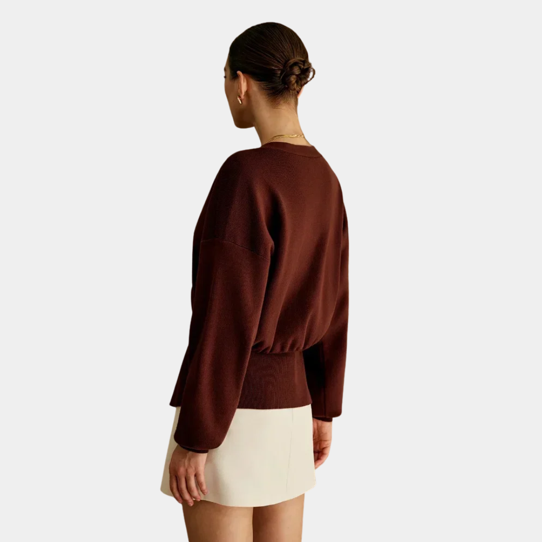 Murphy Mode | Women’s V-Neck Button Cardigan