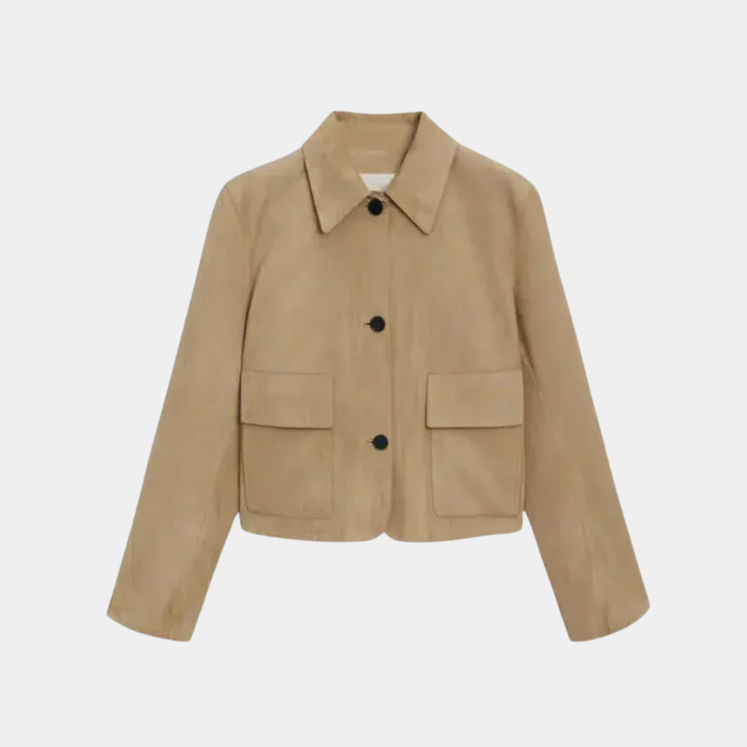 Murphy Mode | Women’s Suede Short Leather Jacket