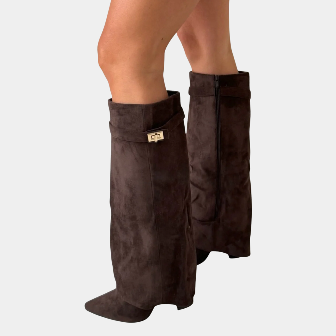 Murphy Mode | Women’s Buckle Knee High Boots