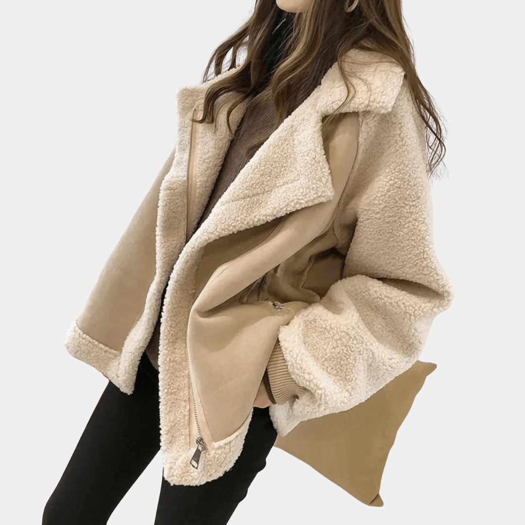 Murphy Mode | Suede Teddy Jacket women