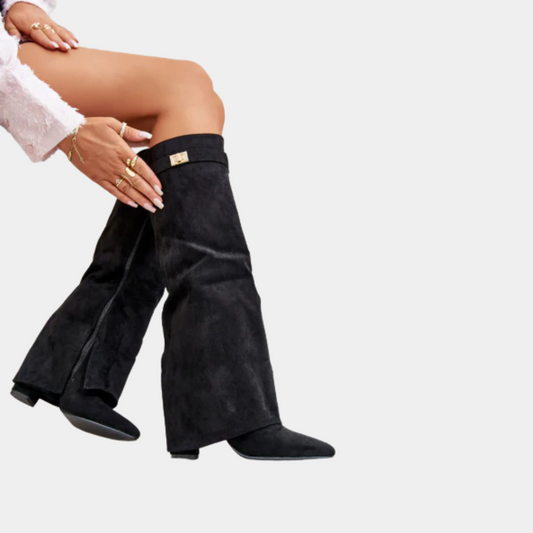 Murphy Mode | Women’s Buckle Knee High Boots