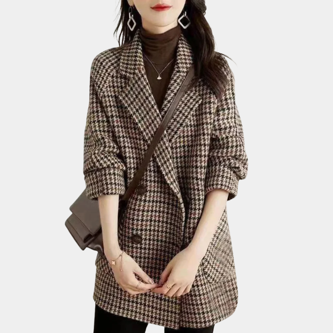 Murphy Mode | Women’s Houndstooth Coat