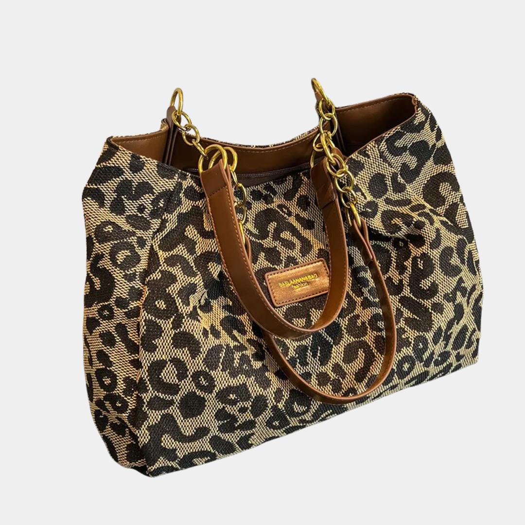 Murphy Mode | Women’s Leopard PU Leather Shoulder Bag