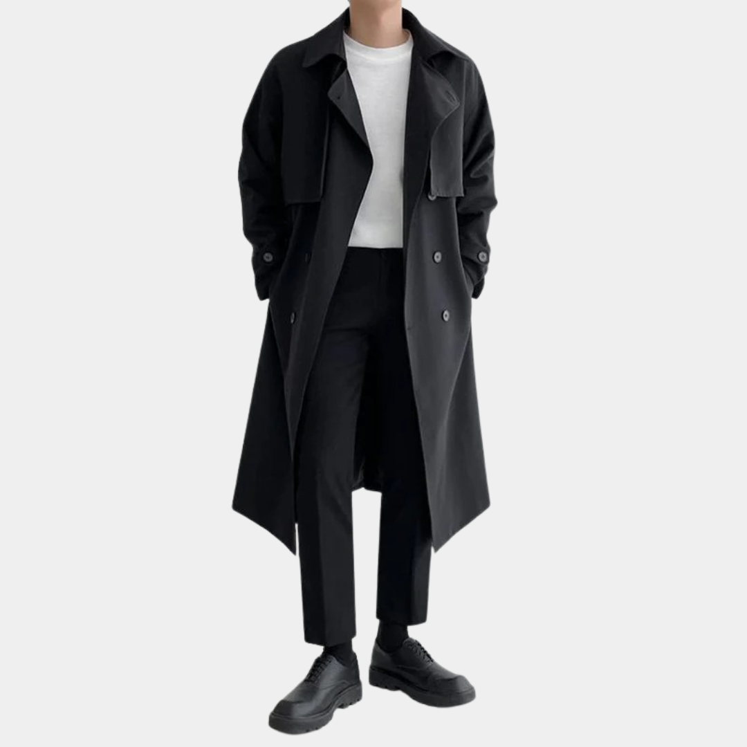 Murphy Mode | Mid-length Trench Coat Men