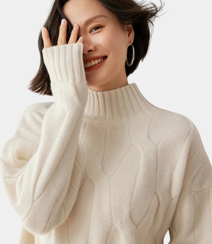 Murphy Mode | Women’s Turtleneck Cashmere Sweater