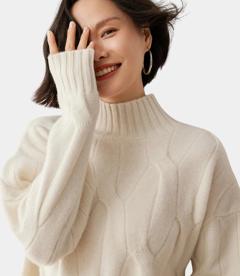 Murphy Mode | Women’s Turtleneck Cashmere Sweater