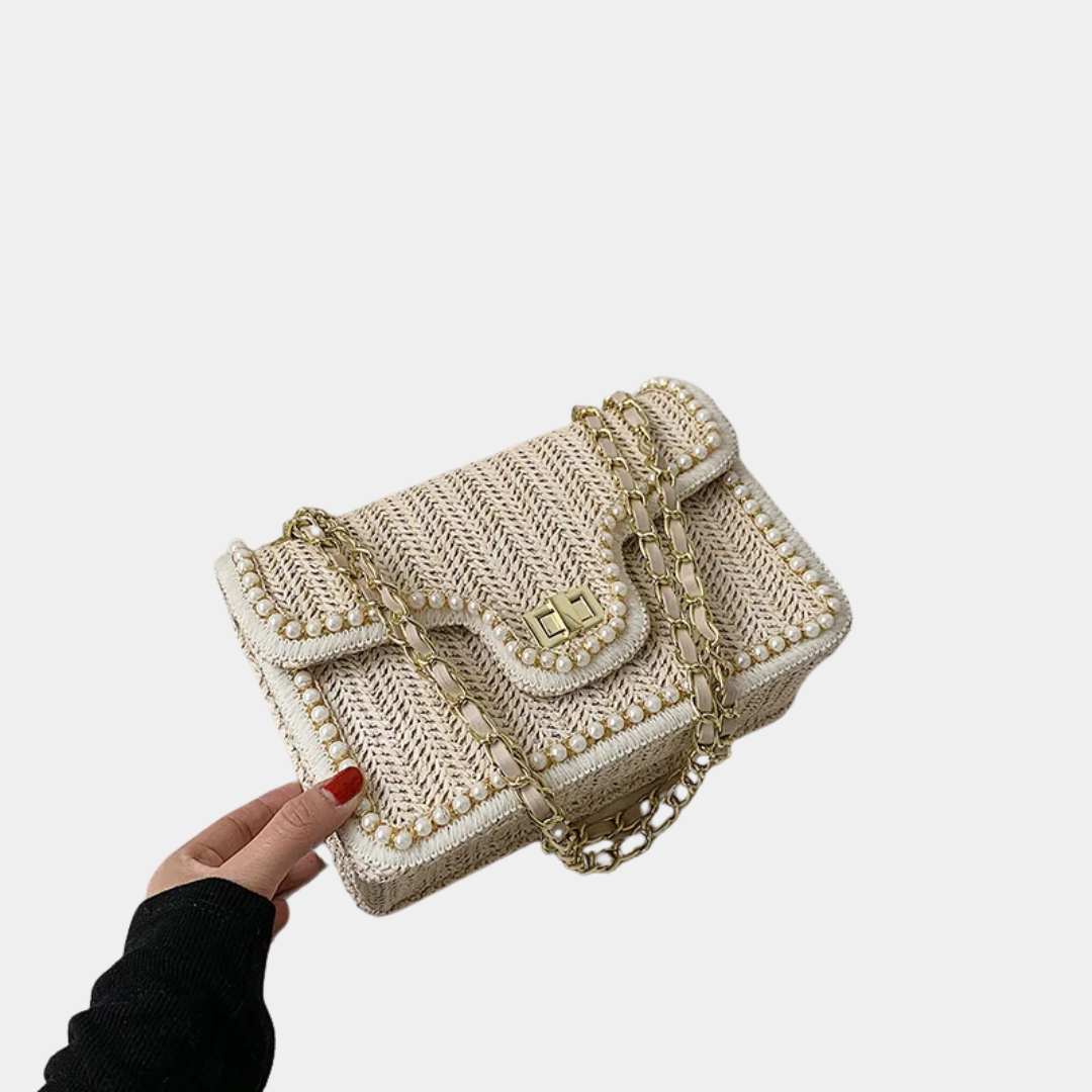 Murphy Mode | Women’s Shoulder Chain Straw Bag