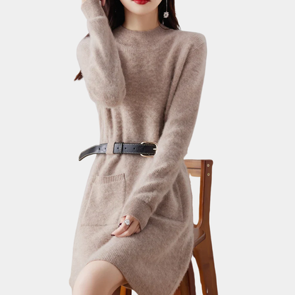 Murphy Mode | Women’s Knitted Cashmere Warm Dress