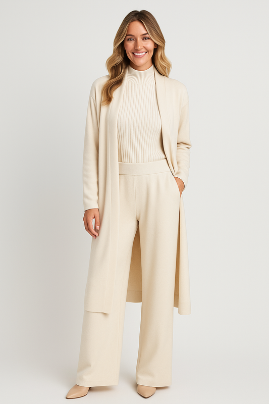 Murphy Mode | Women’s Long Cardigan 3-Piece Suit