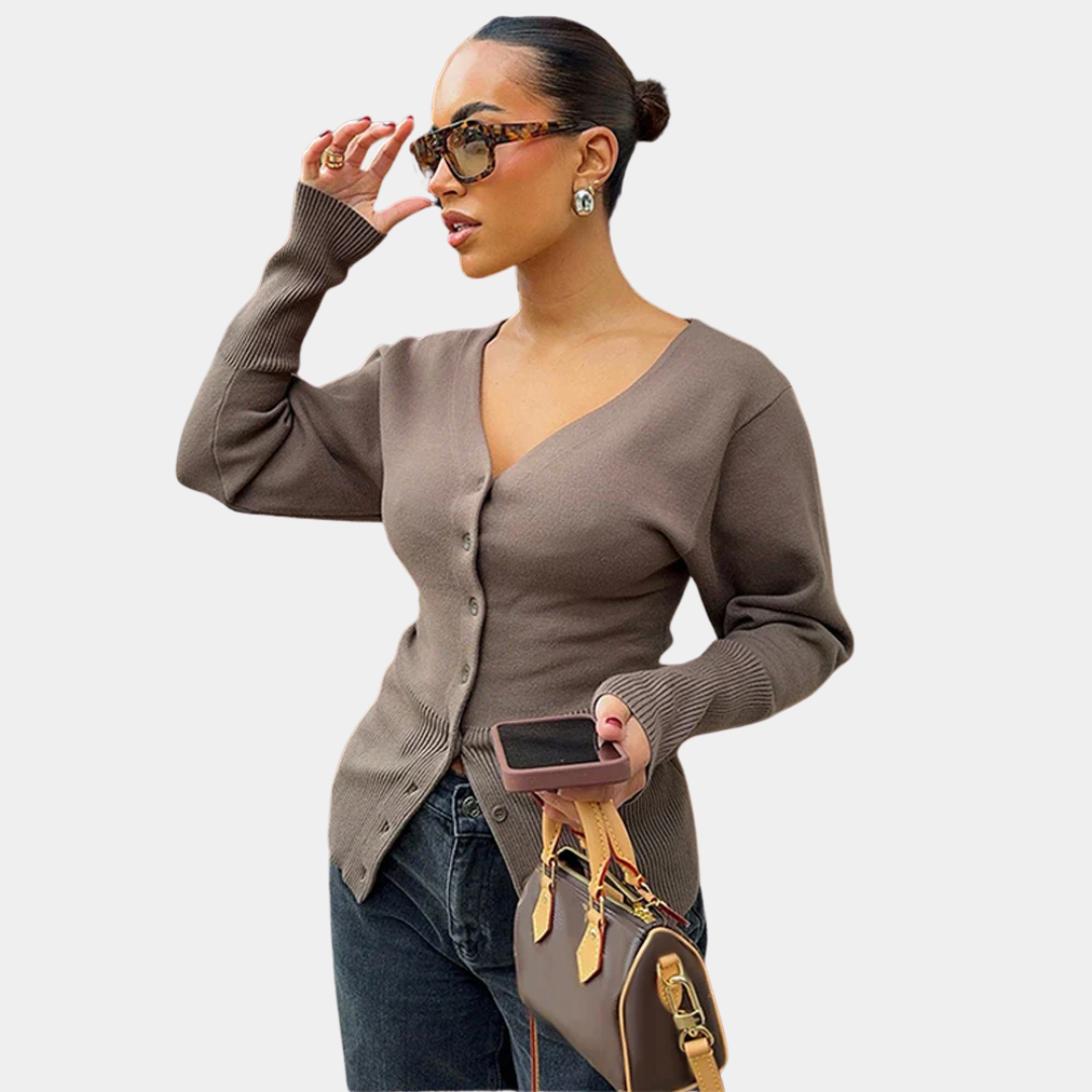 Murphy Mode | Women’s Slim Fit Knitted Cardigan